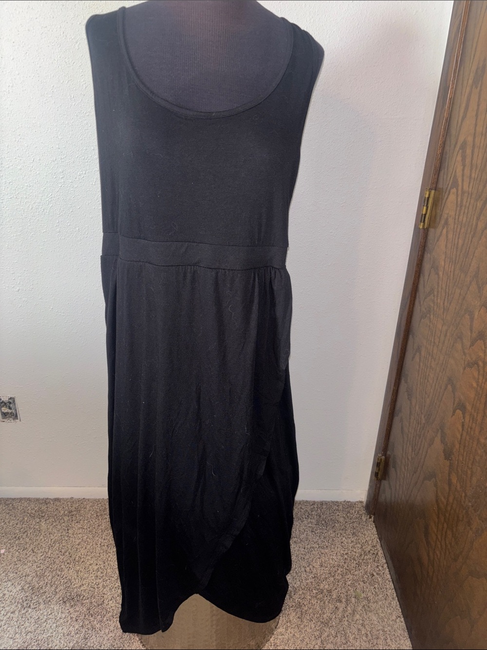 Torrid Tank Maxi Dress with Faux Wrap Skirt size 2X